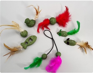 2025, Новое поступление, оптовая продажа, 100%, натуральные животные, кошачья мята, игрушки с перьями, кошачья мята, кошачья мята, мяч - Product Image 2