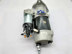 600-813-6632 Motor de arranque 24V 12T para piezas de excavadora - Product Image 4