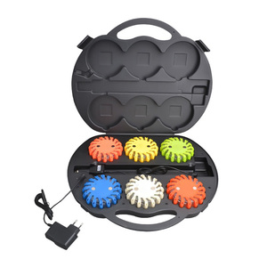 Luz de señal de tráfico de seguridad de emergencia barata multifuncional colorida magnética de bajo precio - Product Image 1