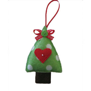 Festival de alta calidad decoración del hogar Venta caliente adornos navideños de fieltro - Product Image 6