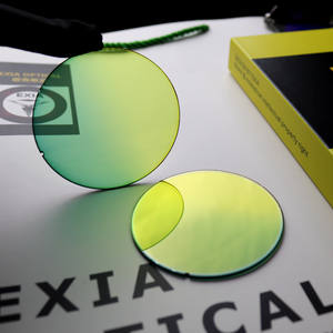 EXIA A54 रात दृष्टि धूप का चश्मा कॉन्टेक्ट लेंस हरे रंग/ढाल पीला फ़्लैश दर्पण K सोने SHMC लेंस - Product Image 6