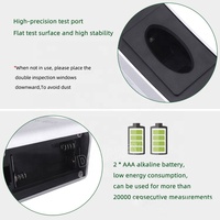 Colorímetro Digital ASTM D523, Medidor de Brillo de Superficie Portátil para Inspección de Superficies de Pintura, Plástico y Metal