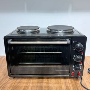 <span class=keywords><strong>Four</strong></span> électrique multifonctionnel 48L avec deux plaques chauffantes, <span class=keywords><strong>four</strong></span> de comptoir pour la cuisson et la préparation de repas sains à la maison - Product Image 2
