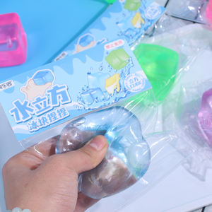 Juguetes de Plástico al por Mayor, Cristales de Hielo Coloridos, Kawaii Mochi Squishy, Antiestrés, Rellenos para Piñatas, Regalos para Bolsas de Sorpresas - Product Image 3