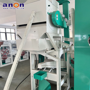 <span class=keywords><strong>Anon</strong></span> 15S Juego completo Equipo de molienda de arroz combinado Máquina de molienda de arroz de cáscara completa automática - Product Image 5
