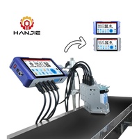 Imprimante à jet d'encre thermique TIJ de qualité industrielle 4 pièces tête d'impression XP600 machine d'impression de code QR de date de haute précision
