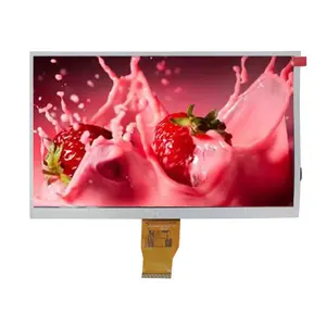 Güç kaynağı ile 800x480 9 inç RGB 50-pin standart tft lcd ekran ekran panel modülü