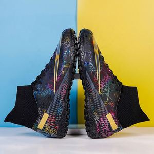 High-top Flying Knit Calcetines Cubrezapatos Chaussure <span class=keywords><strong>De</strong></span> Football <span class=keywords><strong>2022</strong></span> Botas <span class=keywords><strong>de</strong></span> fútbol <span class=keywords><strong>de</strong></span> gran tamaño para hombres - Product Image 2