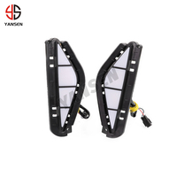 Feu anti-brouillard LED drl, phare de jour, pour Hyundai Santa Fe 2021 2022, clignotants