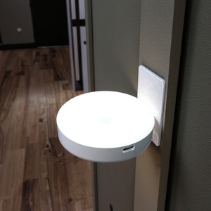 Hot Selling Rechargeable <b>LED</b> Portable Night <b>Light</b> Magnet Touch Control ABS <b>Mini</b> Design Style for Home Outside Hallway - Product Image 2