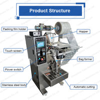 Machine d'emballage automatique pour lait, protéines, café, cacao, thé, piment, lait, poivre, épices, savon, piment et poudre