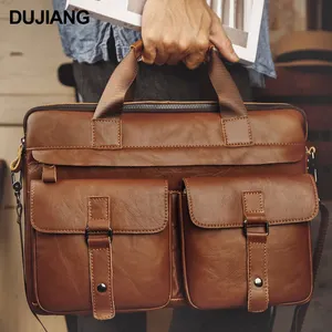 Handbag Vendors Custom Wholesale Laptop Bag Designer Leather Small Briefcases For Men Handbags