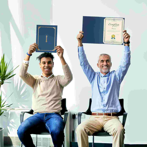 Tùy chỉnh <span class=keywords><strong>A4</strong></span> Kích thước lá vàng Logo tông giấy chứng nhận chủ màu xanh giải thưởng giấy bằng tốt nghiệp bìa thư mục - Product Image 6