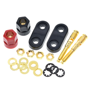 Kwaliteit Bananenpluggen Paar Terminals Rood Zwart <span class=keywords><strong>Connector</strong></span> Versterker <span class=keywords><strong>Terminal</strong></span> Binding Post Banaan <span class=keywords><strong>Speaker</strong></span> Plug <span class=keywords><strong>Jack</strong></span> - Product Image 5