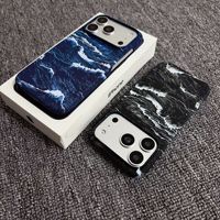Coque de protection ultra-fine pour iPhone 17 (compatible 16 Pro Max) avec motif animal magnétique, demi-coque, pour iPhone 15