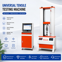 Máquina de Ensayo Universal de 5kN, Probador de Tracción Electrónico, Equipo de Prueba de Resistencia de Materiales para Plástico, Caucho, Metal y Textiles
