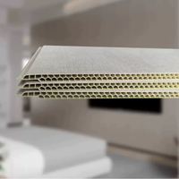 Panneaux muraux 3D en PVC mince, imperméables et insonorisés pour la décoration intérieure moderne dans le salon, la chambre, la salle de bain et l'hôtel