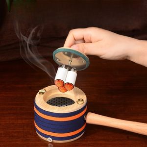 伝統的な中国医学療法ホーム/クリニック使用のためのプロのモキシブボックスハンドヘルド吊り下げモクサ瓶 - Product Image 2