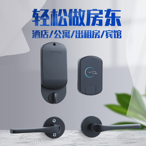 Wenxun Smart Card <b>Lock</b> J063 With Mechanical <b>Key</b> For Hotel Apartment Rental Rooms - Product Image 5
