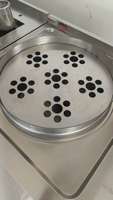 Cuisinière à induction à étagères ouvertes avec cuiseur vapeur de style chinois pour pains et dim sum, idéale pour les cuisines de restaurants