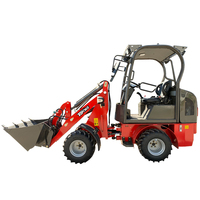 Topone ZL06 906 Pala Gommata Compatta da 0.6 Ton con Motore Kubota, Componenti Principali: Motore, Cuscinetti, Pompa, Ingranaggi