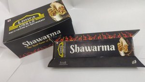 Caja de papel negro con logotipo personalizado para catering, 6 uds., Mini Shawarma de pollo y pastelería, embalaje de alimentos para uso en <span class=keywords><strong>brunch</strong></span> con azúcar - Product Image 2