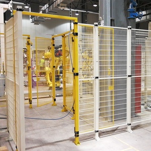 Aosaff pagar pengaman industri pintu engsel ayunan tunggal/ganda pintu engsel terbuka tunggal untuk mesin penjaga gerbang engsel - Product Image 4