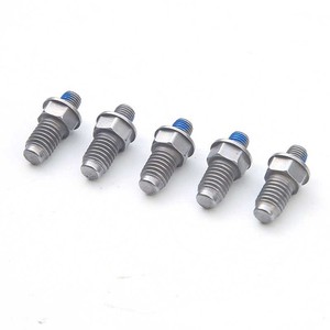 Pernos hexagonales con cabeza de brida de acero inoxidable 304, grado 8.8, tipo semihueco para resistencia a la abrasión en equipos de comunicación - Product Image 2