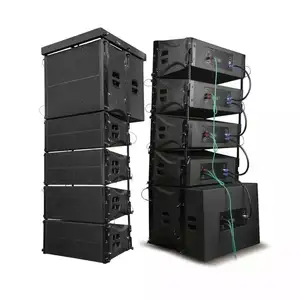 Q210 professional powered double 10 inch line array speaker passive audio equipment sound system for active stage speaker