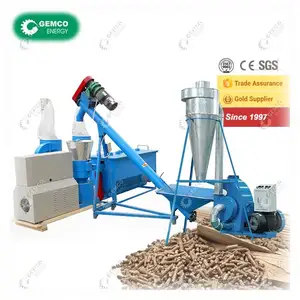 Multifunctional Automatic Efficiency Straw Sawdust Wood Sunflower Peanut Shell Coffee Husk Pellet Machine for Making Grass