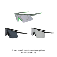 Lunettes de sport PC UV400 pour le cyclisme, la course et les activités de plein air – Protection oculaire – Faible MOQ – Vente en gros
