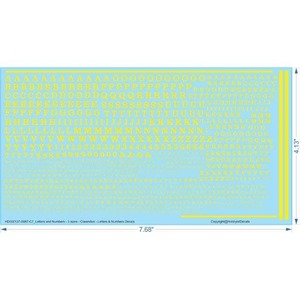 Trailer Decals 1/25 1/50 Scale Waterslide Adhesive Stickers Custom Printed for Best Price - Product Image 2