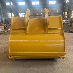 Nouvelle Conception de Godet d'Excavatrice 349, Accessoire de Dégagement de Roche Extrême pour CAT 350 352, Acier Hardox 500 Haute Durabilité - Product Image 4
