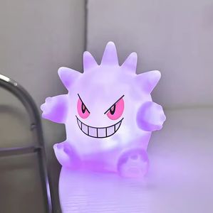 Figura de Acción de Pokémon, Lámpara de Juguete Kawaii de Pvc, Pikachu Charmander Gengar, Luz de Noche para Dormir, Regalo de Cumpleaños - Product Image 1
