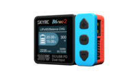 Chargeur intelligent SKYRC B6neo 2 300W DC 126W PD 15A 6S LiPo avec déchargeur, double entrée, mini portable pour voiture RC, drone, avion