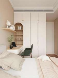 Meubles modulaires modernes de chambre à coucher en bois Armoire design personnalisé - Product Image 6