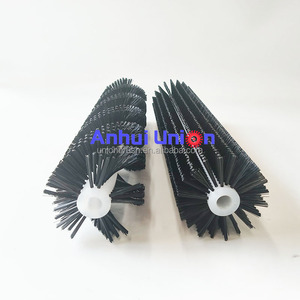 Konveyör bant temizleme için döner naylon temizleme Spiral rulo fırça kemer temizleyici - Product Image 5