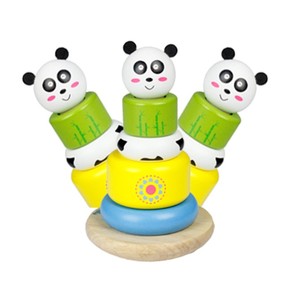 Jouets empilables pour bébé, anneaux à <span class=keywords><strong>empiler</strong></span>, style Montessori - Product Image 4