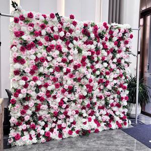 Experiencia Visual Confortable, Fondo Floral Enrollable para Pared, Decoración para Cabina de Fotos en Bodas y Fiestas - Product Image 2