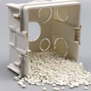 Environmental protection PVC injection white granules for junction box