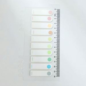 Ultra-Thin 200 Sheet Color Index Sticky Notes & <b>Bookmark</b> Memo Paper Self-Adhesive for Office & School Use - Product Image 5
