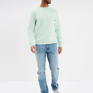 Sudadera Premium de Cuello Redondo 100% Algodón Terry para Hombre, Diseño Estampado, Bordado Personalizado, Tallas Grandes Incluidas, Estilo Casual de Primavera - Product Image 5