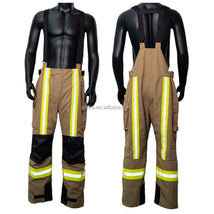 EN469 Nomex Aramide <span class=keywords><strong>Pompier</strong></span> Costume <span class=keywords><strong>Pompier</strong></span> Uniforme Costumes Lutte Contre L'incendie Costume <span class=keywords><strong>Pompier</strong></span> Costume Vêtements SCBA PPE - Product Image 5