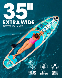 New Design Paddle Board 11'6''x35"x6'' <b>Inflatable</b> With All Accessories Stand up Sup Surfing CT03 <b>Inflatable</b> Family Surfboard Per - Product Image 2
