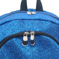 Zaino scintillante con glitter per ragazze, borsa da scuola leggera, zaino casual con tasche multiple, zaino con glitter per la scuola e i viaggi quotidiani