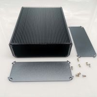 Boîtier de boîtier de dispositif d'extrusion d'aluminium électronique avec haut-parleur PCB personnalisé