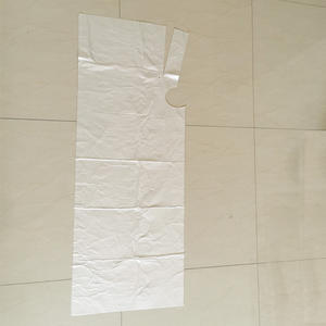 Delantal desechable 100 piezas/<span class=keywords><strong>Baberos</strong></span> <span class=keywords><strong>desechables</strong></span> para adultos/Tela no tejida/Mantener la ropa limpia/Ideal para comer en restaurantes - Product Image 2