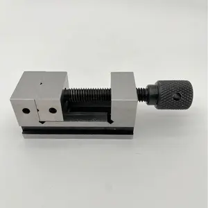 Mini Torno Braçadeira QGG50 Ferramenta Aço Vice Bench Vise 1 Polegada Alta Precisão Máquina Torno Superfície