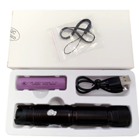 Probador de Fibra Óptica VFL, Localizador Visual de Fallas de Alta Potencia de 5/10/20/30/50mW, Compatible con Conectores FC, SC y ST de 2.5mm
