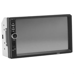 Reproductor MP5 para Auto con Pantalla Táctil HD, Bluetooth, Android, IOS, Carplay, Radio Multimedia, Video, Pantalla Táctil de 7'', FM, USB, SD, Aux, GPS, Cámara de Reversa - Product Image 1